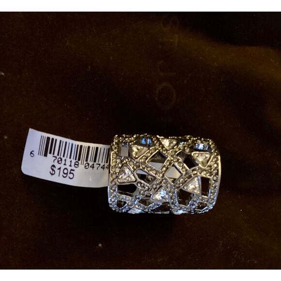 St. John  Silver and Gemstone Ring Size 7 NWT - Picture 2 of 4